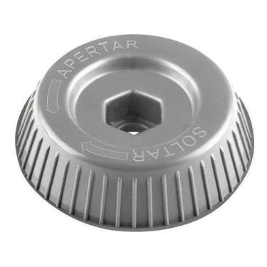 Imagem de Botão Da Hélice Cinza Com Porca Do Ventilador Mondial - MK MONDIAL