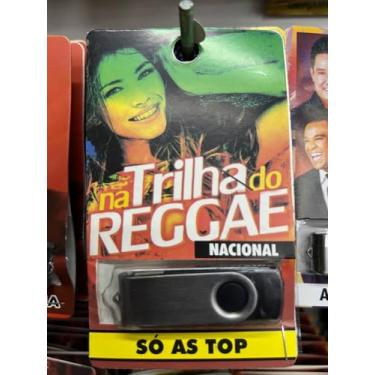 Imagem de pen drive com musicas gravadas diversas pendrive gravado generos NA TRILHA DO REGGAE NACIONAL E INTERNACIONAL