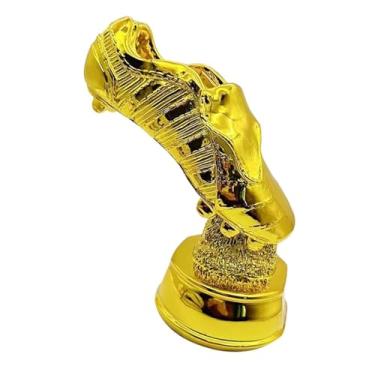 Imagem de Troféu de futebol de chuteira de Escultura Troféu de futebol para decoração de casa Entrada