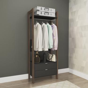 Imagem de Closet Modulado com Arara e 2 Gavetas