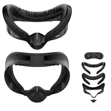Imagem de APEXINNO Facial Interface Face Pad Cover Compatible with Meta Quest 3S Accessories,Including 2 Pcs Face Pad Replacement,Light Pad and Lens Cover Only for Meta Quest 3S