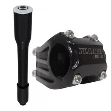 Imagem de Mesa Mesinha Suporte Guidão 31.8mm Bike Ahead Set Preta Gtu Traker Ada