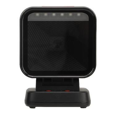 Imagem de Aramox Scanner de Código de Barras 2D Avançado, Leitor de Código de Barras de Mesa USB para Lojas de Varejo de Supermercados, Alta Velocidade de Varredura para 8 10, para Caixas Registradoras OS X