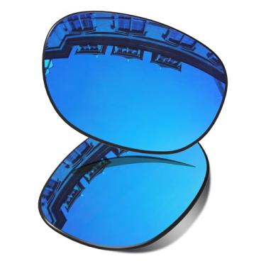 Imagem de Vonxyz Lentes de reposição para óculos de sol Ray-Ban Wayfarer RB2132 55 mm - Ice MirrorCoat polarizado