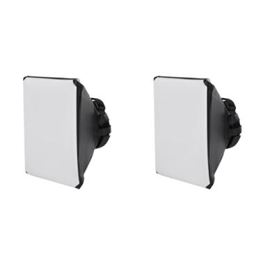 Imagem de Acouto Retange Universal Speedlite SoftBox Difusor para Câmera Flash Flash Leve Ferramenta de Iluminação Fotográfica Portátil para Efeitos de Luz Suave