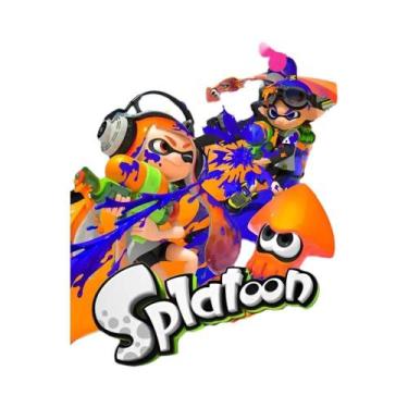 Imagem de Pôster De Arte Anime Splatoon 3 Impressão Em Canvas Decoração De Pared