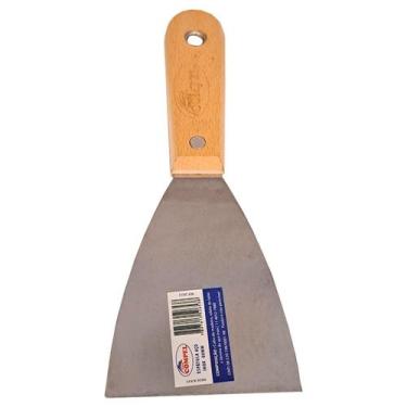 Imagem de ESPATULA COMPEL ACO INOX CABO MADEIRA 80mm - COPEL