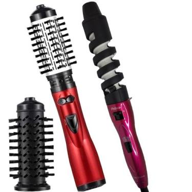Imagem de Escova Rotativa Ions Tourmaline Cerâmica 1000w Protect Giratória Model