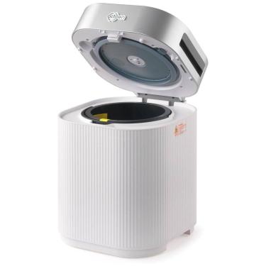 Imagem de Composteira Elétrica de Cozinha 4L para Ambientes Internos e Externos com 3 Modos, Higienizador de Luz UV-C de Limpeza Automática