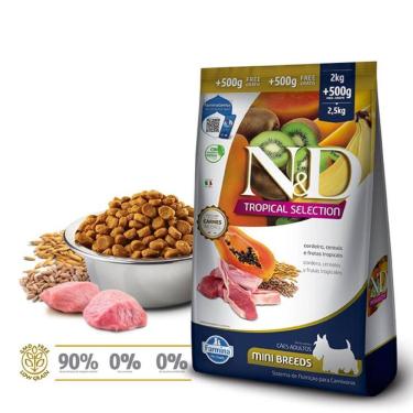 Imagem de Ração Farmina N&D Tropical Selection Cães Adultos Porte Mini