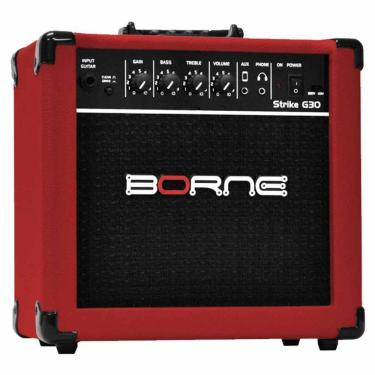 Imagem de Amplificador Guitarra Borne Strike G30 Vermelho
