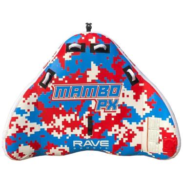 Imagem de Inflável Rebocável RAVE Sports Mambo PX para 2 Pessoas – Diversão Aquática de Alta Energia