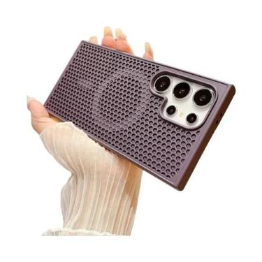 Imagem de Capa Magnética Magsafe Para Samsung Galaxy S25 S24 S23 S22 Ultra plus 