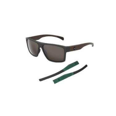 Imagem de Óculos Solar Hb Happy 10105570914004 Fosco Lente Marrom-Masculino