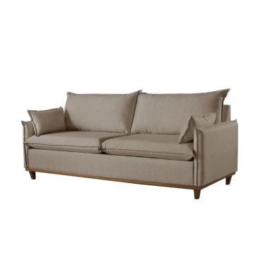 Imagem de Sofá 4 Lugares Living Linho M-168 Martins Bege