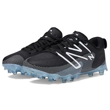 Imagem de New Balance Freezelx V4 Tênis masculino baixo lacrosse, Preto/cinza/azul polar, 7.5 Wide