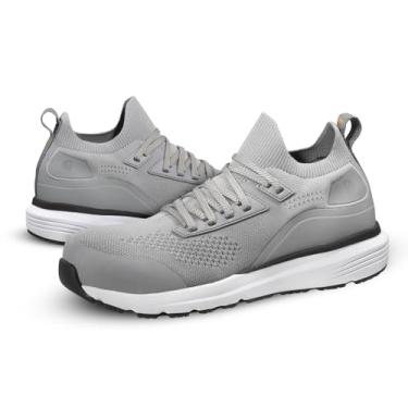 Imagem de Carhartt Tênis feminino Haslett 7.6 cm SD Soft Toe Work Sneaker, cinza - 37 M