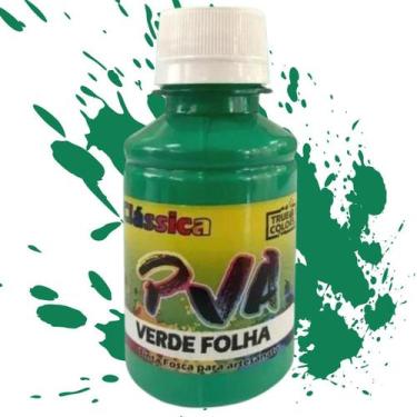 Imagem de Tinta Pva Fosca 100ml True Colors - Cores Frias, VERDE FOLHA - 7167