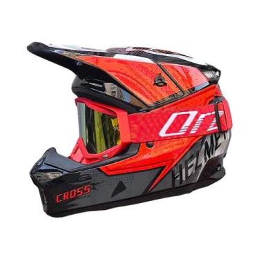 Imagem de Capacete Completo Para Corrida off Road De Motocicleta E Bicicleta Spe