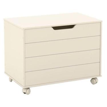 Imagem de Baú Toy Off White - Matic - MATIC MÓVEIS