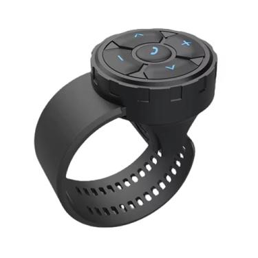 Imagem de Bewinner Controle Remoto de Botões de Mídia Bluetooth 5.3, Barra de Bicicleta Multifuncional à Prova D'água, Controlador de Música Sem Fio para Motocicletas, Carros, Bateria