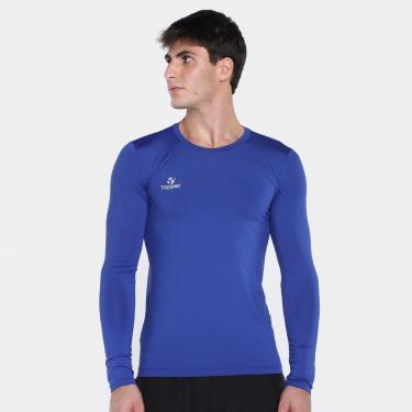 Imagem de Camiseta Topper Térmica Classic New Manga Longa Masculina-Masculino