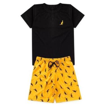 Imagem de Conjunto Infantil Menino Verão Básico Kangulu-Masculino