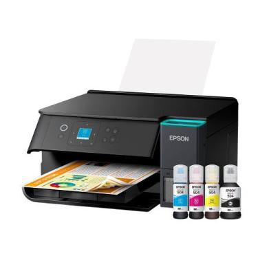 Imagem de Multifuncional Epson EcoTank L4360 - Wi-Fi Direct, Frente e Verso Auto