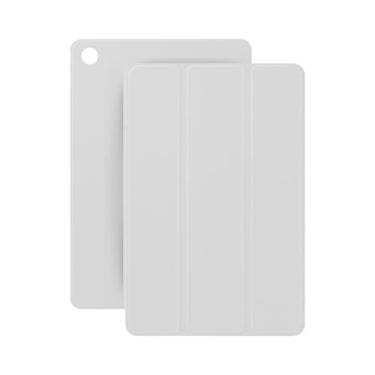 Imagem de Capa Smart Cover Samsung Tab A11 8.7 Polegadas Case Tablet Cor:Cinza-C