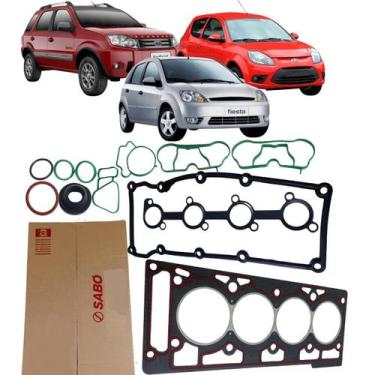 Imagem de Jogo Junta Superior Cabeçote Fiesta Ecosport Ka Focus Courier 1.6 8v Z