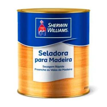 Imagem de Selador para Madeira Incolor Fosco 900ML Secagem Rápida Transparente Sherwin Williams