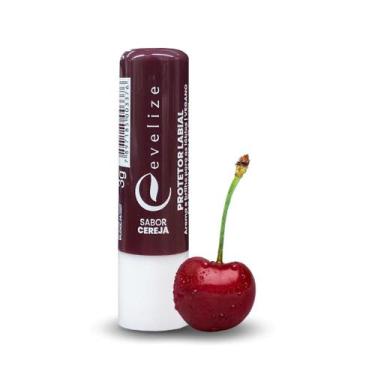 Imagem de Protetor Labial Com Manteiga de Cacau Evelize 3g, Cereja
