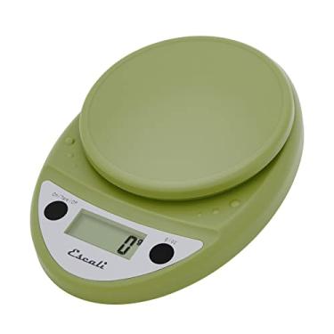 Imagem de Escali Primo P115TG Balança de precisão para cozinha, design leve e durável, visor digital LCD, Tarragon Green, capacidade de 5 kg