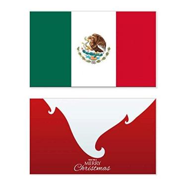 Imagem de Bandeira nacional do México, América do Norte, feriado, feriado, cartão de felicitações, mensagem de Natal