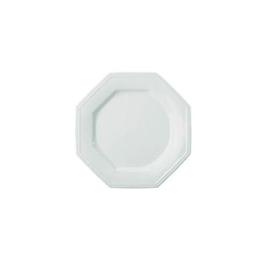 Imagem de Estojo com 6 Pratos Rasos em Porcelana- Modelo Octogonal Prisma - Branca - fabricado pela Porcelana Schmidt