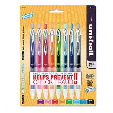 Imagem de uni-ball Signo Gel 207 Retractable Roller Ball Pen PEN,UNIBALL 207 8/ST,AST (Pack of6)