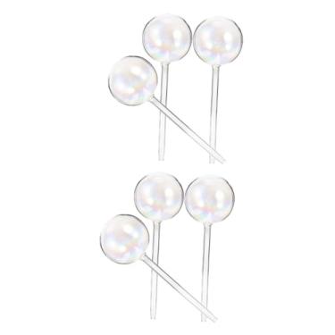 Imagem de GANAZONO 6 Peças Dispositivo De Rega Planta De Interior Globos De Rega Automática Vasos De Plantas Para Ambientes Internos Vasos De Plantas De Casa Acessórios Vidro Mini