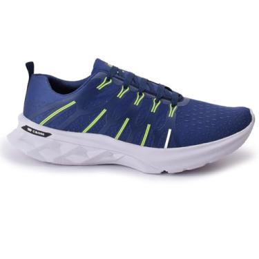 Imagem de Tênis 47 46 45 44 43 Masculino Cross Academia Caminhada Confortável (AZUL, BR, Adulto, Numérico, 45)