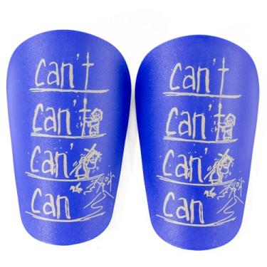 Imagem de Colaxi 2 pçs mini caneleiras de futebol protetor de perna protetor presente leve caneleiras de futebol engrenagem para crianças meninos aniversário, 8cmx5cm