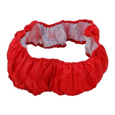 Imagem de Amagogo Capa de mola para trampolim infantil, resistente ao desgaste, almofada de trampolim, pano oxford, esponja pe, capa de borda de trampolim, 50 polegadas 8 furos