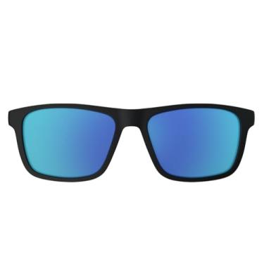 Imagem de Clip On Para Armação Hb Switch 0351-20100240013 Lente Azul Espelhada Polarizda