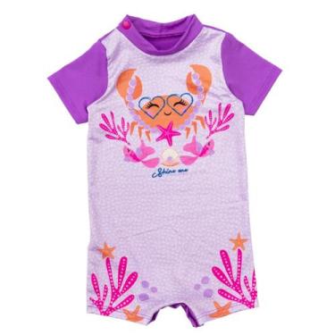 Imagem de Roupa De Banho Infantil Macaquinho Proteção Solar Bebê - Fofotinhos, S