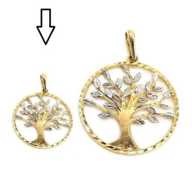 Imagem de Pingente em ouro 18k Arvore da vida - Elegancy Joias