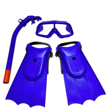 Imagem de Kit Mergulho Infantil 3 Peças Completo 18 Ao 23 Natação - Art Sport