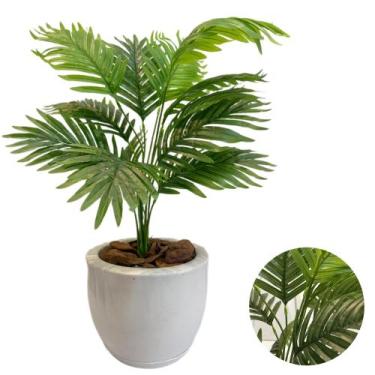 Imagem de Planta Artificial Palmeira Com Vaso Bojo Completo - PlantaImport