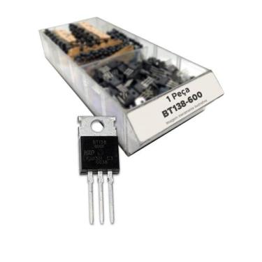 Imagem de 5x Transistor Bt138-600 = Bt 138-600 = Bt138 600 Triac - CHIPSCE, BT13