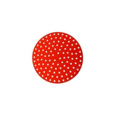 Imagem de Forro Antiaderente Home E More Air Fryer 19.5Cm Vermelho