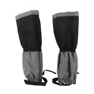 Imagem de Polainas de Cobra para Homens, Esportes Escalada Caminhadas Legging Polainas Sapato Botas Capa 1 par Ao Ar Livre à Prova Dwaterproof água Caminhadas Acessórios para Adulto (Preto)