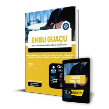 Imagem de Apostila Prefeitura de Embu Guaçu - SP - Agente Administrativo, Agente