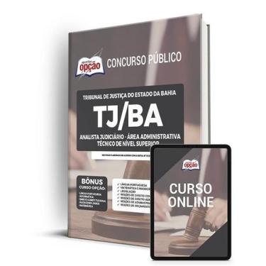 Imagem de Apostila TJ-BA - Analista Judiciário - Área Administrativa - Técnico d